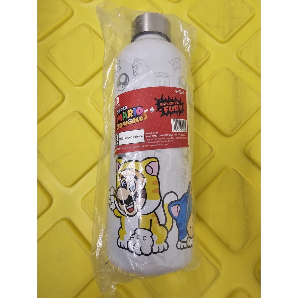 Super Mario 3D World Bowsers Fury Reusable aluminum Water‎ Bottle only at Target